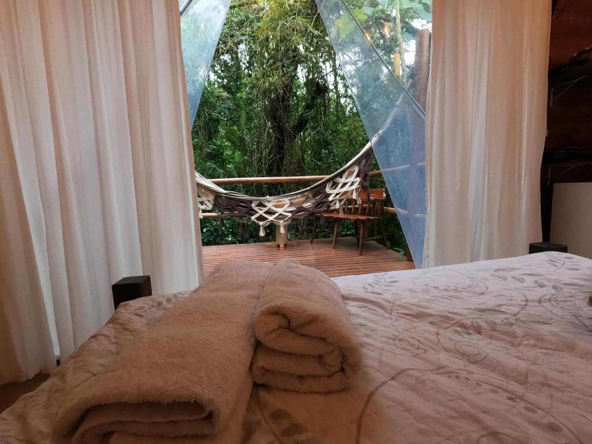 Bangalo Na Acqua Jungle Lodge Vila do Abraao Exterior photo